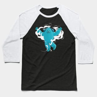 Excited Yeti Baseball T-Shirt